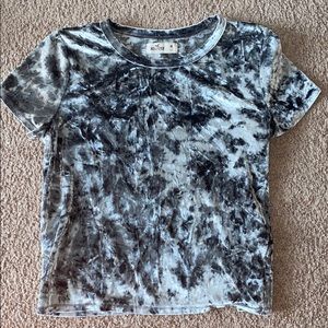 Hollister Velvet crop top